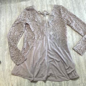 Lace tunic